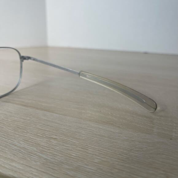 Randolph Engineering Aviator Sunglasses 5 1/2 Matte Chrome Frames Only READ - Picture 6 of 10
